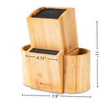 Bamboo Knife Block